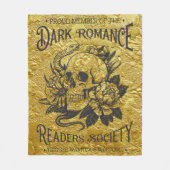 Trouw lid van de Dark Romance Reader Society Fleece Deken (Voorkant)