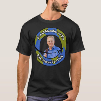 Trouw lid van de Rick Steves-fanclub T-shirt