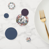 Trouw met bloemrijke elegantie confetti (Groep)