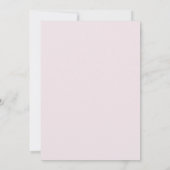 Trouw met Blush Violet Krans Kaart (Achterkant)