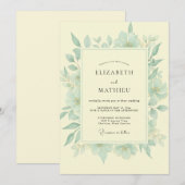 Trouw met Boter Mint Eucalyptus Kaart (Voorkant / Achterkant)