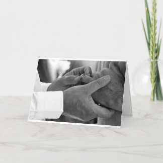 Trouw met de persoon zonder wie je niet kan leven kaart