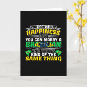 Trouw met een Braziliaan - Brazilië Geluk Kaart (Gele Bloem)