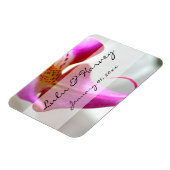 Trouw met een Witte Orchidee Magneet (Linkerzijde)