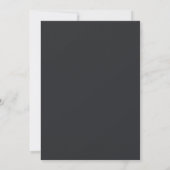 Trouw met Garnet Somber Bloom Kaart (Achterkant)