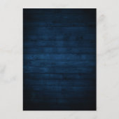 Trouw met geometrisch ontwerp in Navyblauw Blush B Menu (Achterkant)