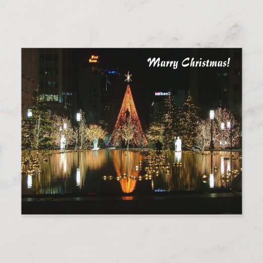 Trouw met Kerstmis! Feestdagenkaart (Voorkant)