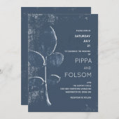 Trouw met maanverlicht doek kaart (Voorkant / Achterkant)