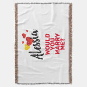 Trouw met me deken (Voorkant Verticaal)