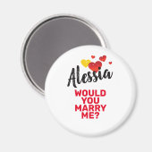 Trouw met me magneet (Voorkant / Achterkant)