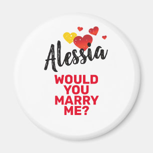 Trouw met me magneet