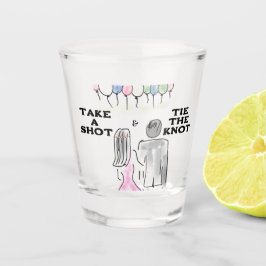 Trouw met me shot glas