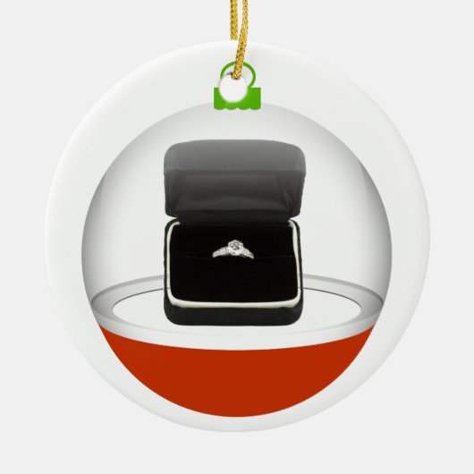 Trouw met me - SRF Keramisch Ornament (Voorkant)
