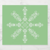 Trouw met me. Verborgen woord Sparkling Wijnetiket (Enkel label)