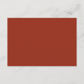 Trouw met Moody Rustic Fall Florals Informatiekaartje (Achterkant)