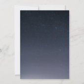 Trouw met Nachtelijke Sterrenhemel Kaart (Achterkant)