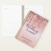 Trouw met Roze Glitterdruppels Planner (Display)