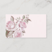 Trouw met Roze Rozen Informatiekaartje (Achterkant)