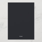 Trouw met Teal Blush Chiaroscuro Kaart (Achterkant)