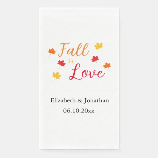 Trouw met Verliefdheid Servet (Voorkant)