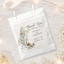 Trouw met vintage botanische kleine bloemen