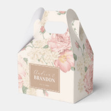 Trouw met vintage Kraft rozentuin bloemennamen