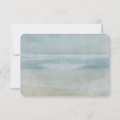 Trouw met zeester RSVP in nautische stijl (Achterkant)