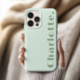 Trouw   Moderne saliegroene bruidsmeisjes op maat  iPhone 15 Pro Case
