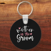Trouw Moeder Van Bruidegom Moeder Bachelorette Fee Sleutelhanger (Voorkant)