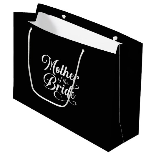 Trouw Moeder van de Bruid Cadeautas (Voorkant Gekanteld)