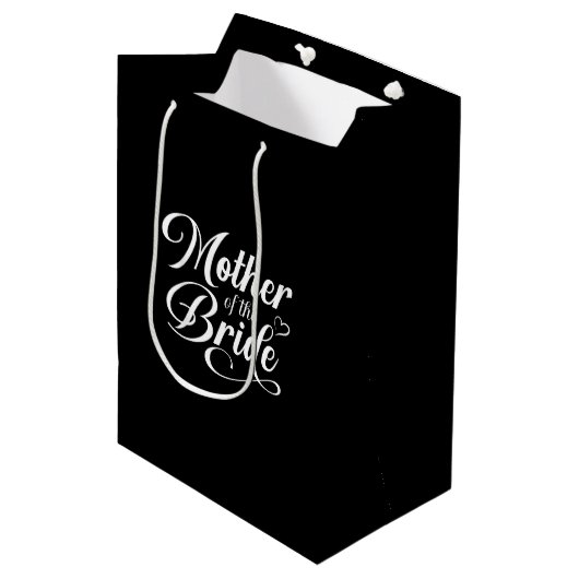 Trouw Moeder van de Bruid Cadeautas (Voorkant Gekanteld)