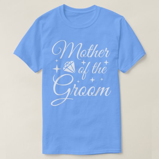 Trouw Moeder van de Bruidegom Bruiloft Bruidsuitno T-shirt (Design voorkant)