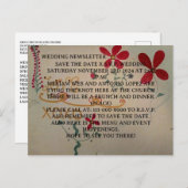 TROUW NIEUWSBRIEF Ansichtkaart Uitnodiging Briefkaart (Voorkant / Achterkant)