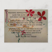 TROUW NIEUWSBRIEF Ansichtkaart Uitnodiging Briefkaart (Voorkant)