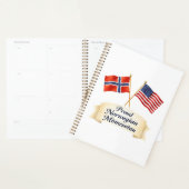 Trouw Norwegian Minnesotan Erfgoed Planner (Display)