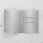 Trouw- of jubileum parels zilver glitters (Binnen)