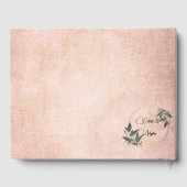 Trouw Olijf Krans Persoonlijk Gastboek Gastenboek (Achterkant)