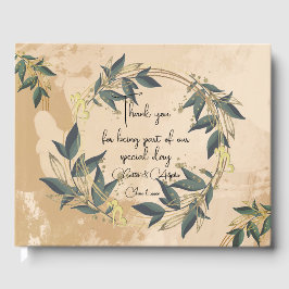 Trouw Olijfkrans Persoonlijk Gastboek Gastenboek