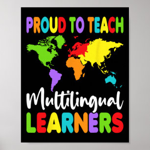Trouw om meertalige leerlingen les te geven - ESL Poster