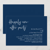 Trouw Ontsnapping, Fijne Feest Uitnodiging (Voorkant / Achterkant)