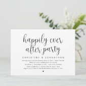 Trouw ontsnapping, Happily Ever After Feest Kaart (Staand voorkant)