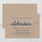 Trouw ontsnapping, Happily Ever After viering  Kaart (Voorkant / Achterkant)