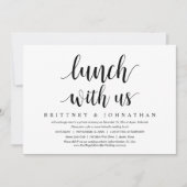 Trouw ontsnapping, Lunch bij ons, Nieuwgetrouwden  Kaart (Voorkant)