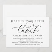 Trouw ontsnapping, Lunch voor Gelukkig tot het Ein Kaart (Voorkant / Achterkant)