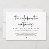 Trouw ontsnapping, Moderne viering gaat door Kaart (Voorkant)