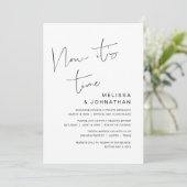 Trouw ontsnapping, Nu is het tijd  Kaart (Staand voorkant)