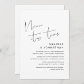 Trouw ontsnapping, Nu is het tijd Kaart (Voorkant / Achterkant)