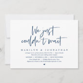 Trouw ontsnapping, We konden gewoon niet wachten Kaart (Voorkant)