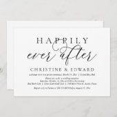 Trouw Ontsnappingsfeest, Gelukkig tot in de Eeuwig Kaart (Voorkant / Achterkant)