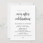 Trouw Ontwijking, Happily Ever After Feest Kaart (Voorkant)